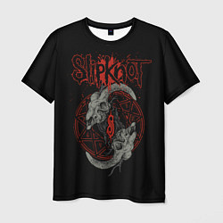 Футболка мужская Slipknot Черепа, цвет: 3D-принт