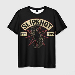 Футболка мужская Slipknot 1995, цвет: 3D-принт