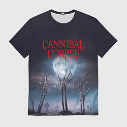 Футболка мужская Cannibal Corpse Труп Каннибала Z, цвет: 3D-принт