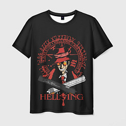 Футболка мужская Hellsing, цвет: 3D-принт