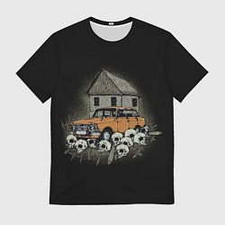 Футболка мужская Истребитель дачников, цвет: 3D-принт