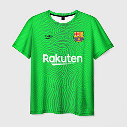 Футболка мужская FC Barcelona Goalkeeper 202122, цвет: 3D-принт