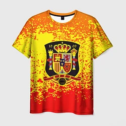 Футболка мужская Сборная Испании, цвет: 3D-принт