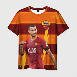 Футболка мужская Henrikh Mkhitaryan Roma, цвет: 3D-принт