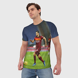 Футболка мужская Генрих Мхитарян, цвет: 3D-принт — фото 2