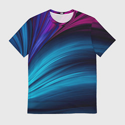 Мужская футболка НЕОНОВЫЙ ПОЛОСЫ