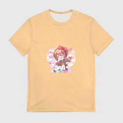 Футболка мужская Doki doki literature club, цвет: 3D-принт