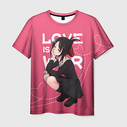 Футболка мужская Love is war, цвет: 3D-принт