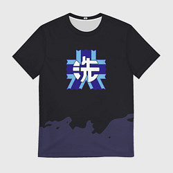 Футболка мужская Girls und Panzer Удильщик, цвет: 3D-принт