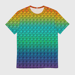 Футболка мужская POP IT СИМПЛ ДИМПЛ, цвет: 3D-принт