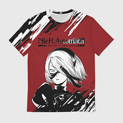 Футболка мужская ЙоРХа Nier Automata Z, цвет: 3D-принт