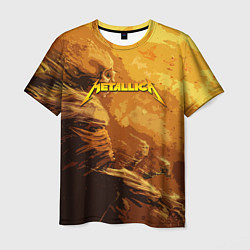 Футболка мужская Metallica Music, цвет: 3D-принт