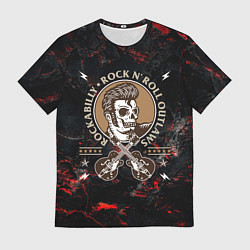 Футболка мужская Элвис Пресли Rock n roll, цвет: 3D-принт