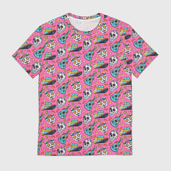 Футболка мужская День мертвых, цвет: 3D-принт