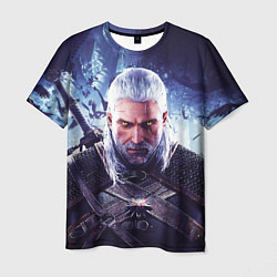 Футболка мужская THE WITCHER GERALT OF RIVIA, цвет: 3D-принт