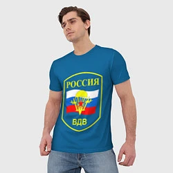 Футболка мужская ВДВ России, цвет: 3D-принт — фото 2