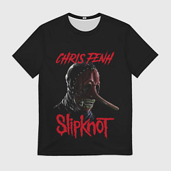 Футболка мужская CHRIS FENH SLIPKNOT СЛИПКНОТ Z, цвет: 3D-принт