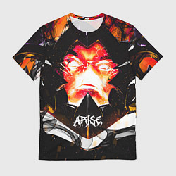 Футболка мужская Поднятие уровня в одиночку, цвет: 3D-принт