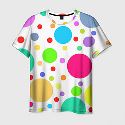 Футболка мужская Polka dot, цвет: 3D-принт
