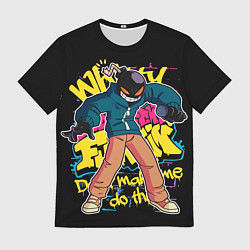 Футболка мужская Whitty, Friday Night Funkin, цвет: 3D-принт