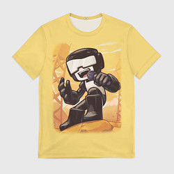 Футболка мужская Танкист Tankman, цвет: 3D-принт