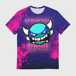 Футболка мужская Geometry Dash: 80s, цвет: 3D-принт