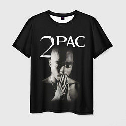 Футболка мужская TUPAC, цвет: 3D-принт