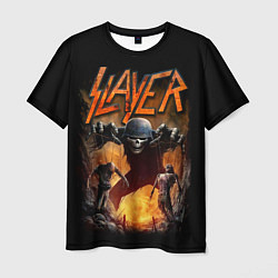 Футболка мужская Slayer, цвет: 3D-принт