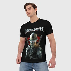 Футболка мужская Megadeth, цвет: 3D-принт — фото 2
