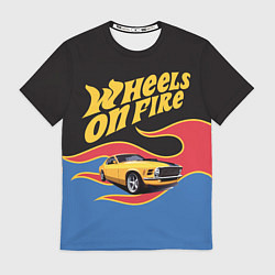 Футболка мужская Hot Wheels Хот Вилс, цвет: 3D-принт