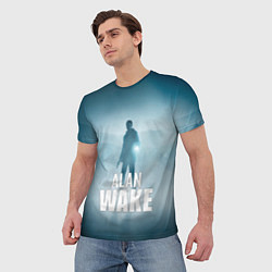 Футболка мужская Alan Wake Video Game Art, цвет: 3D-принт — фото 2