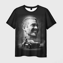 Футболка мужская Paul Walker, цвет: 3D-принт