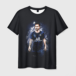 Футболка мужская Lionel Messi Paris Saint-Germain, цвет: 3D-принт