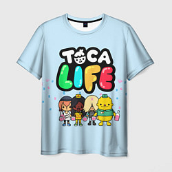 Футболка мужская Toca Life: Logo, цвет: 3D-принт
