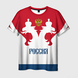 Футболка мужская Russia Team, цвет: 3D-принт