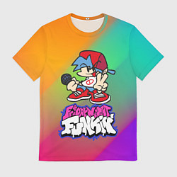 Футболка мужская BOYFRIEND FRIDAY NIGHT FUNKIN, цвет: 3D-принт