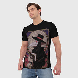 Футболка мужская Чумной доктор 1, цвет: 3D-принт — фото 2
