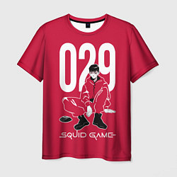 Футболка мужская Squid game: guard 029policeman, цвет: 3D-принт
