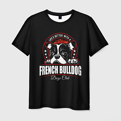 Футболка мужская Французский Бульдог French Bulldog, цвет: 3D-принт