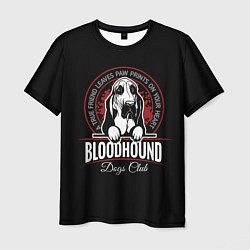 Футболка мужская Бладхаунд Bloodhound, цвет: 3D-принт