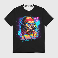 Футболка мужская Predator in the jungle, цвет: 3D-принт
