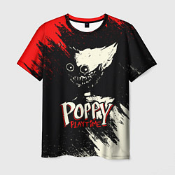Футболка мужская Poppy Playtime: Red & Black, цвет: 3D-принт