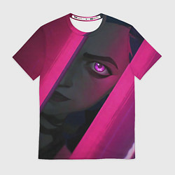 Футболка мужская Jinx Arcane League of Legends, цвет: 3D-принт