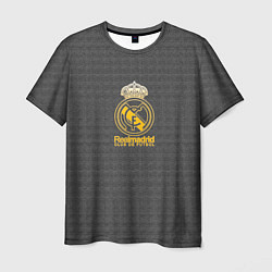 Футболка мужская Real Madrid graphite theme, цвет: 3D-принт