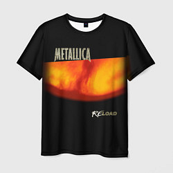 Футболка мужская Metallica ReLoad, цвет: 3D-принт