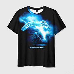 Футболка мужская Ride the Lightning Metallica, цвет: 3D-принт