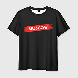 Футболка мужская MOSCOW БУМАЖНЫЙ ДОМ, цвет: 3D-принт