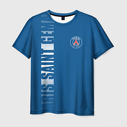 Футболка мужская PSG PARIS SAINT GERMAIN WHITE LINE SPORT, цвет: 3D-принт