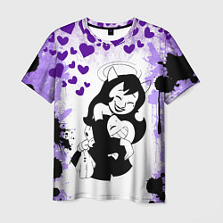 Футболка мужская Alice Angel and Bendy love, цвет: 3D-принт