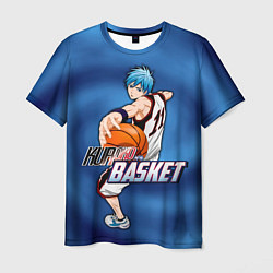 Футболка мужская Kuroko no Basuke Kuroko Tetsuya, цвет: 3D-принт